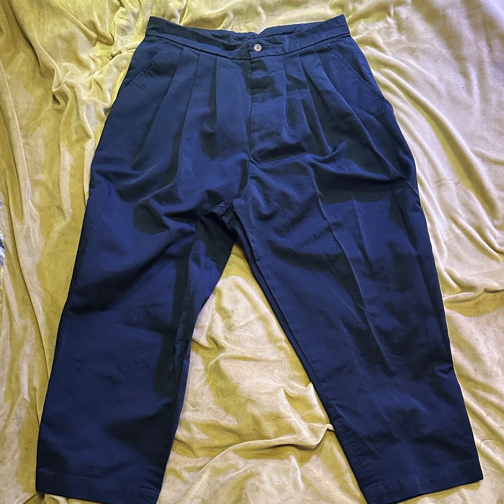 Comme des Garcons black Pleated Dress Pants